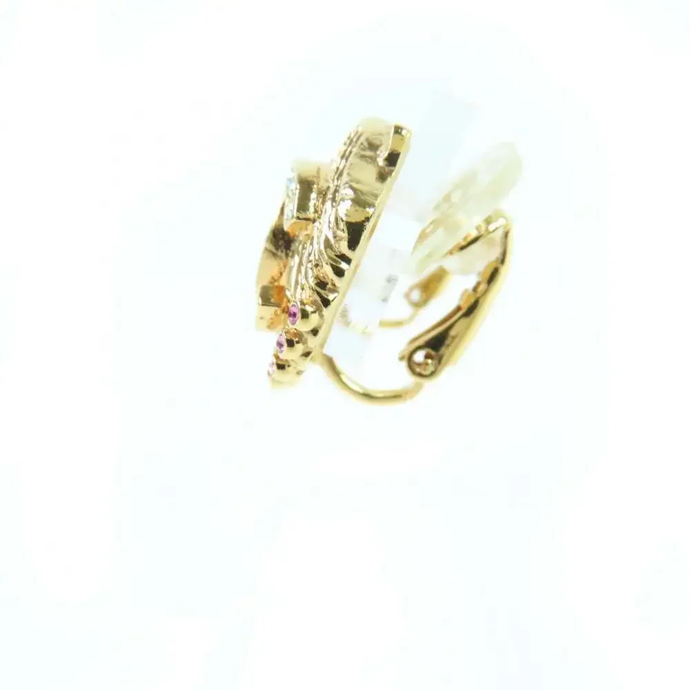 CHANEL Logo Earrings